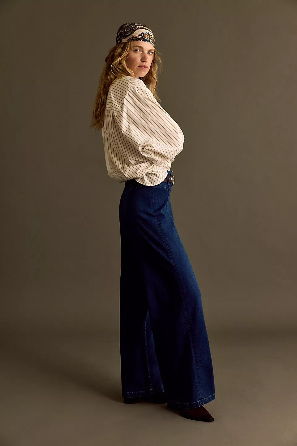 libre wide leg in navy
