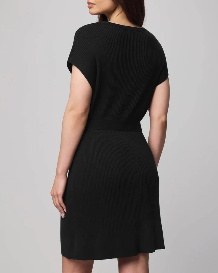 georgie mini dress in black