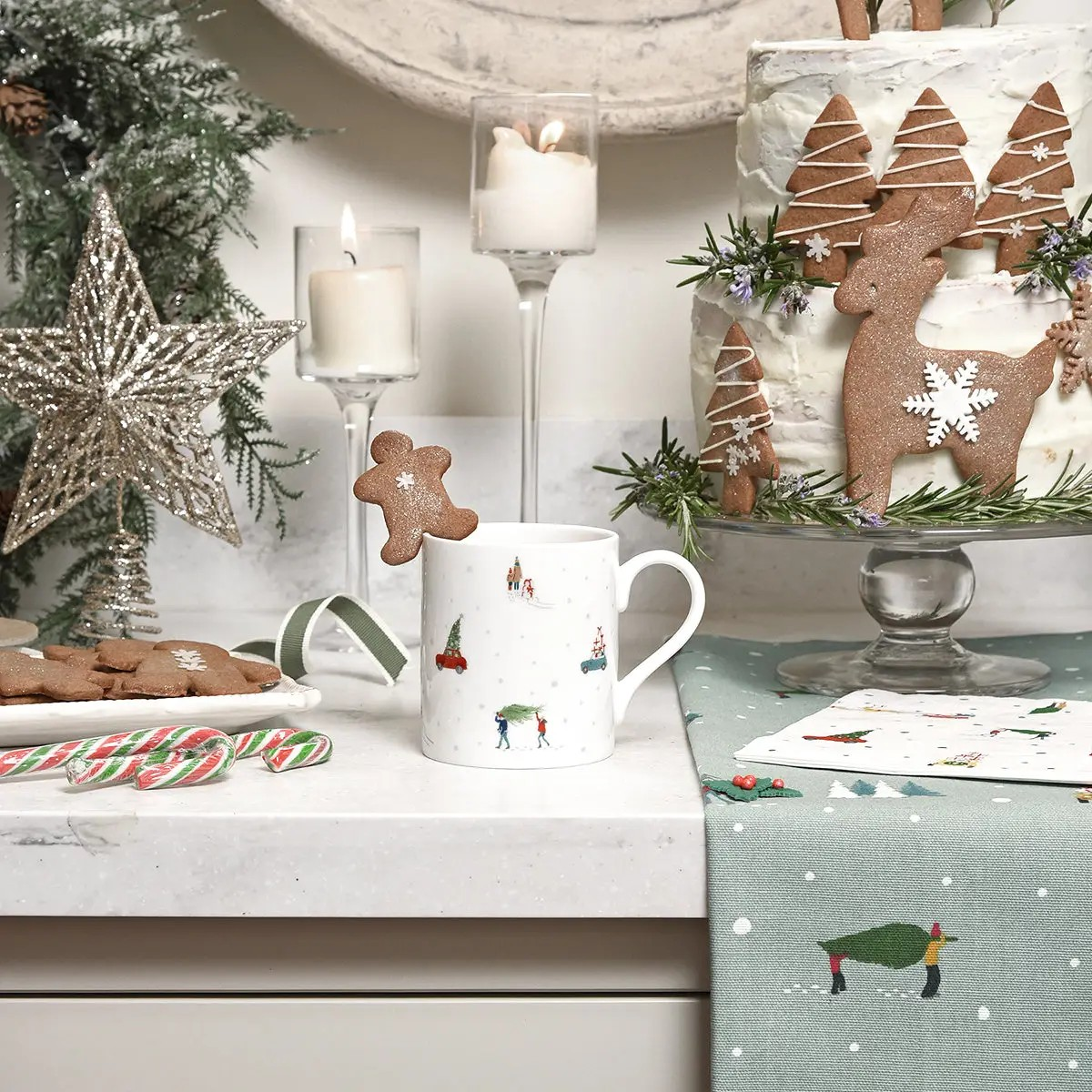 home for christmas mug