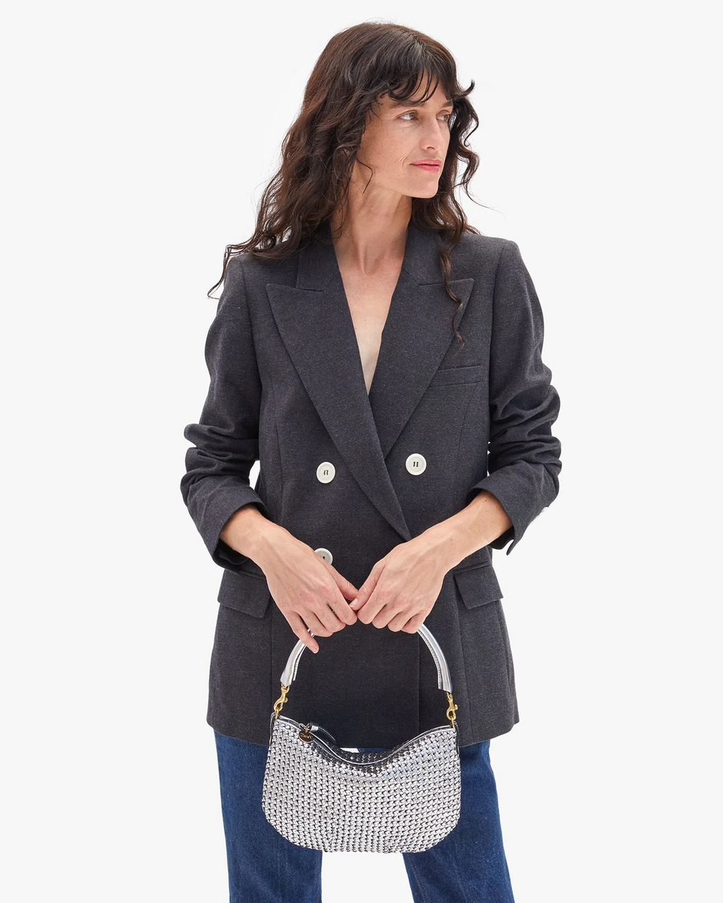 petit moyen messenger in woven etoile