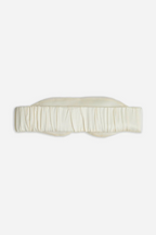 silk sleep mask in champagne