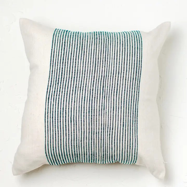 20" riviera cotton throw pillow