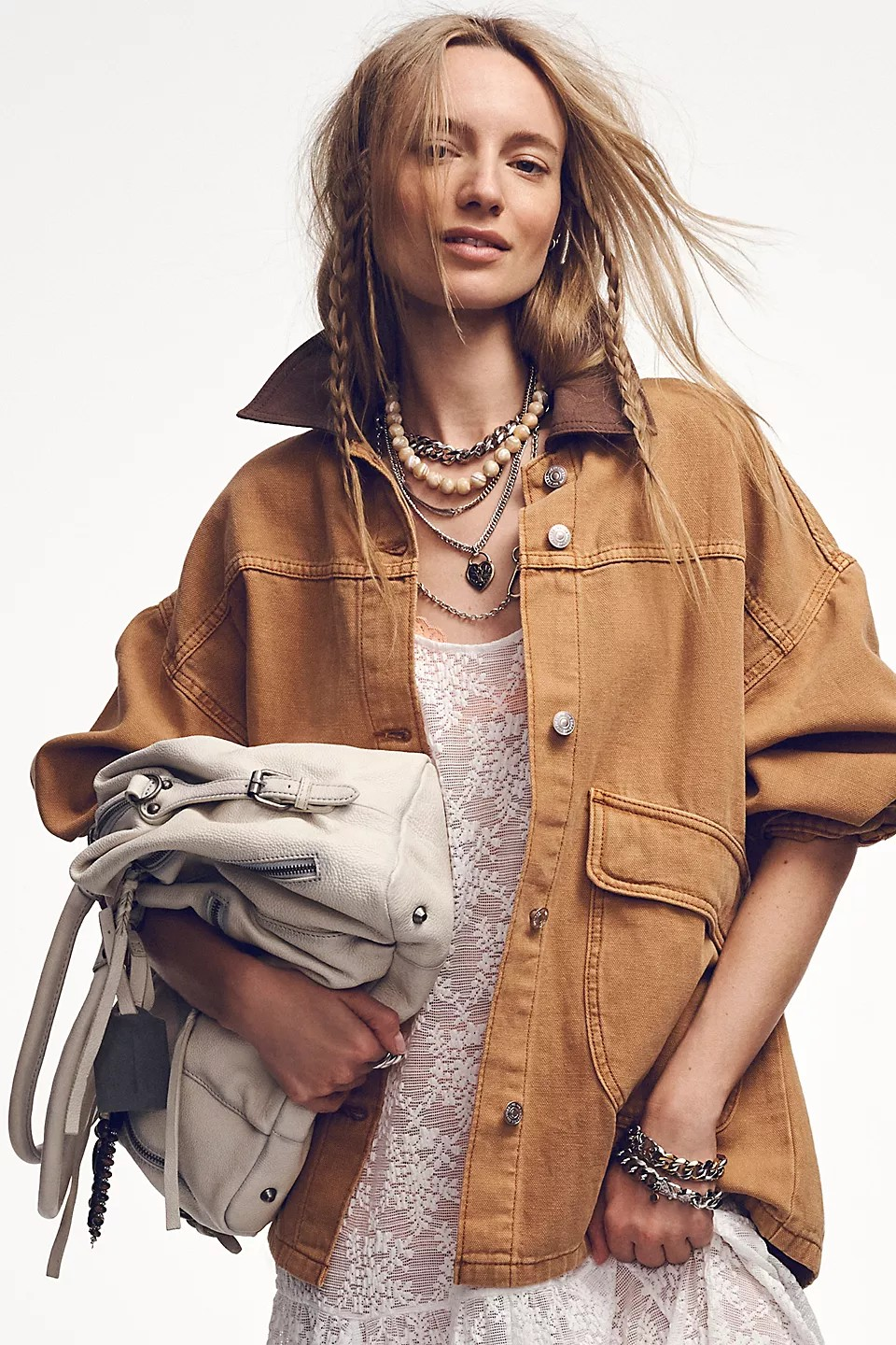 emerson tote in salt