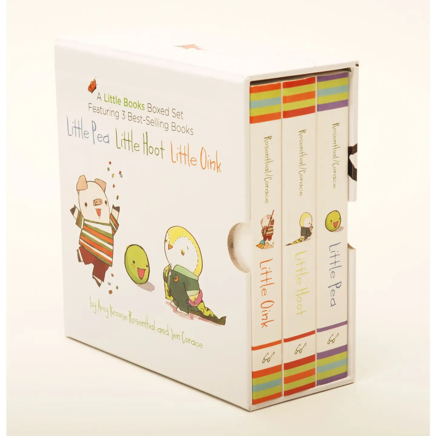 little books boxed set: little oink, little pea, little hoot