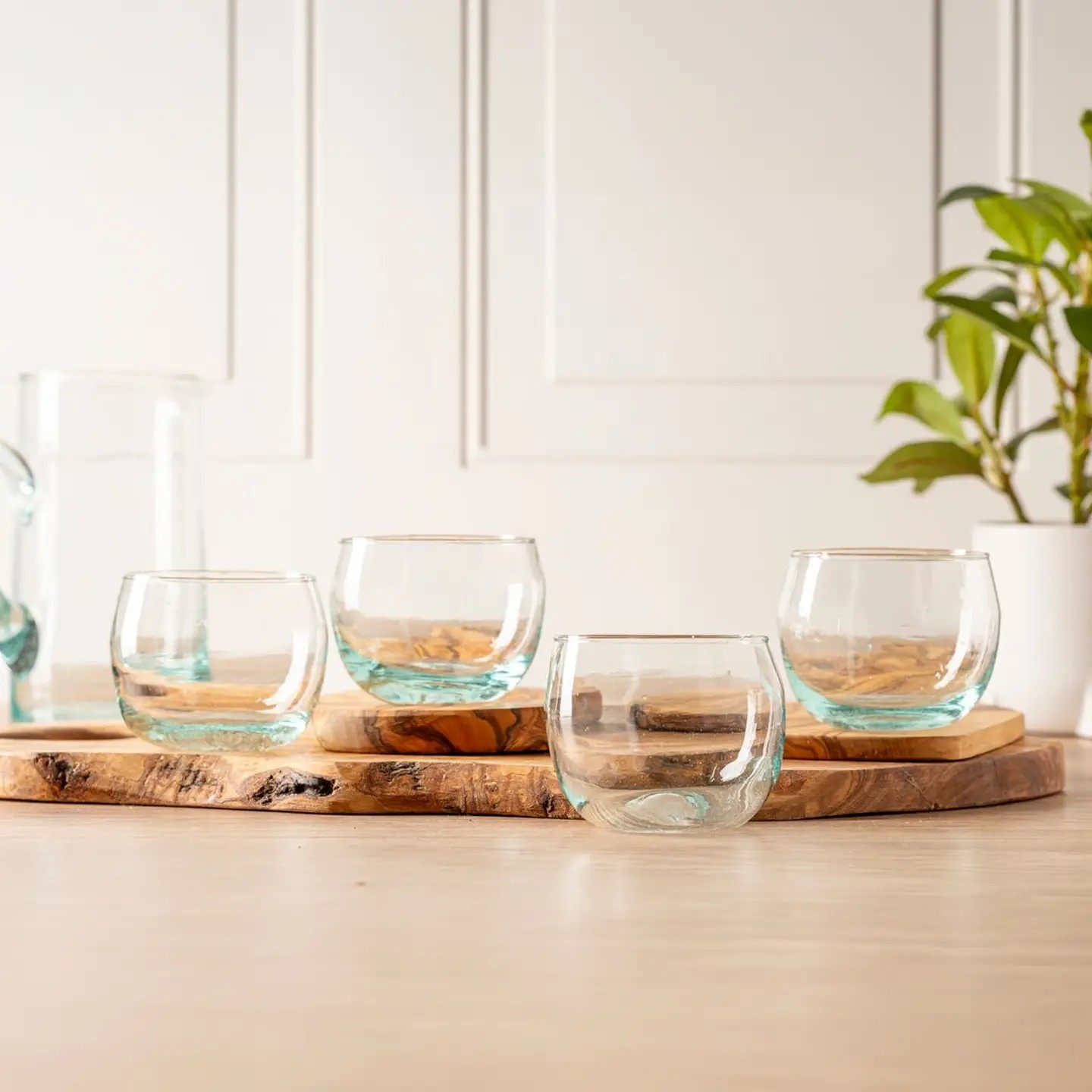 moroccan stemless goblet