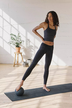 go to smooth square neck cami in washed black