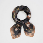 wonderland toile square scarf