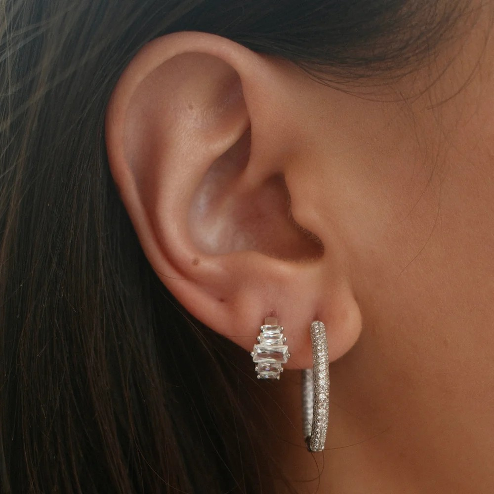 eliette hoops - gold