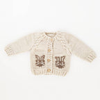 whiskers bunny baby cardigan