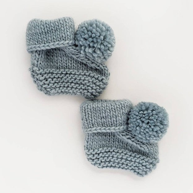 baby booties - surf