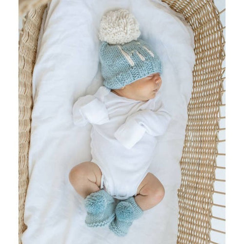 baby booties - surf