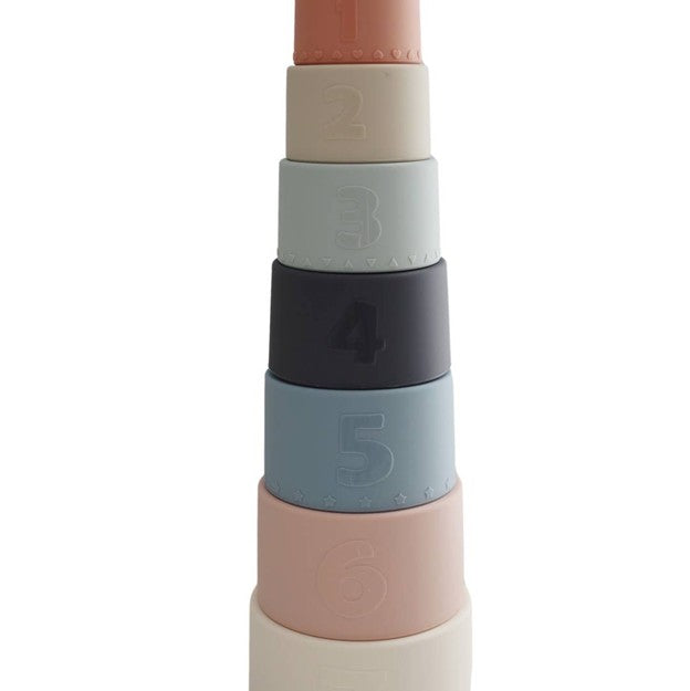silicone nesting cup toy