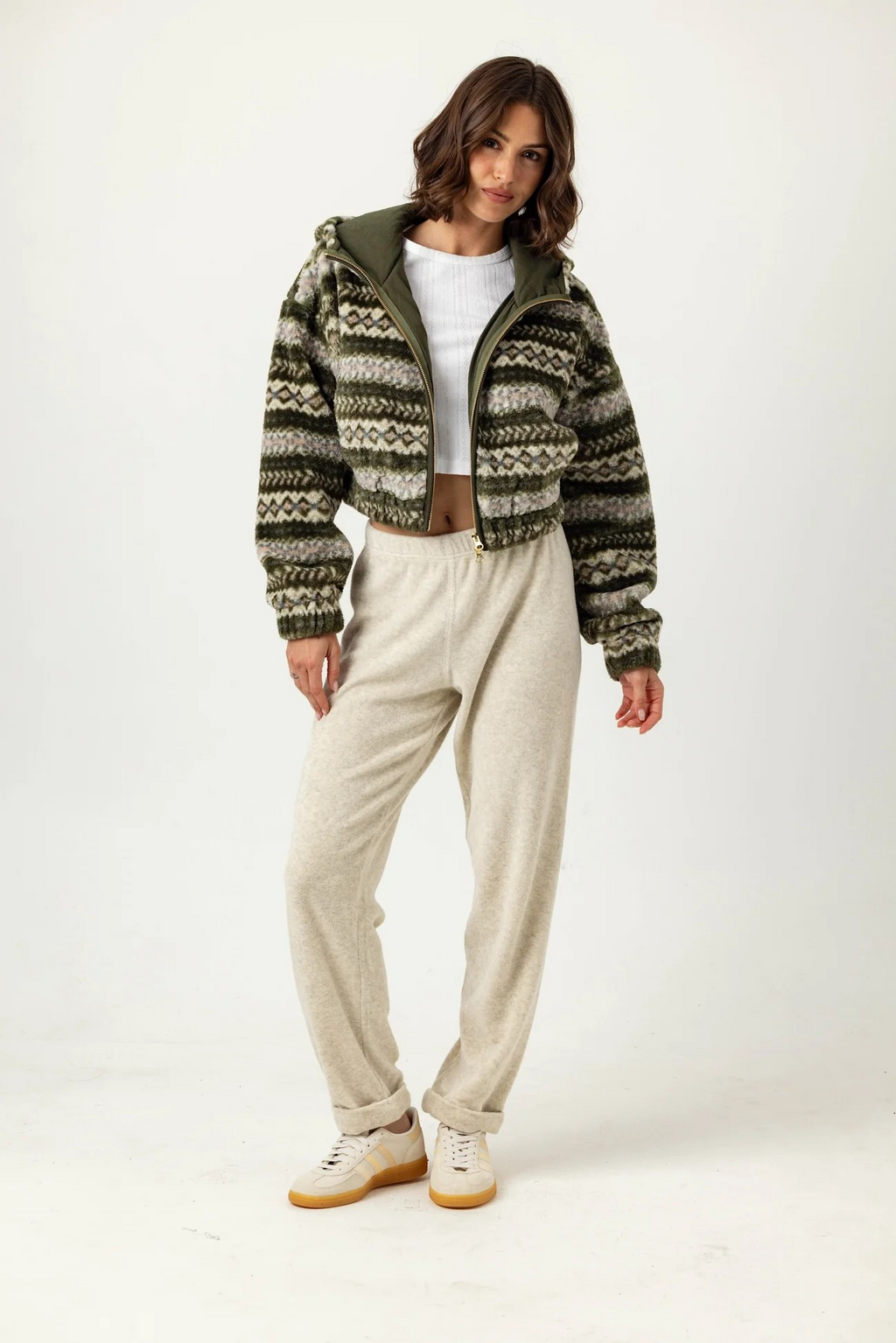 bodie jacket in forest