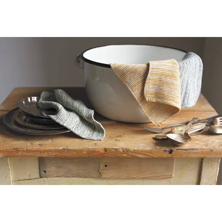knit dishcloths set of 2
