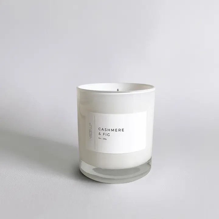 cashmere + fig candle tumbler