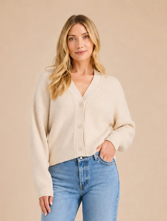 priya cardigan in cream