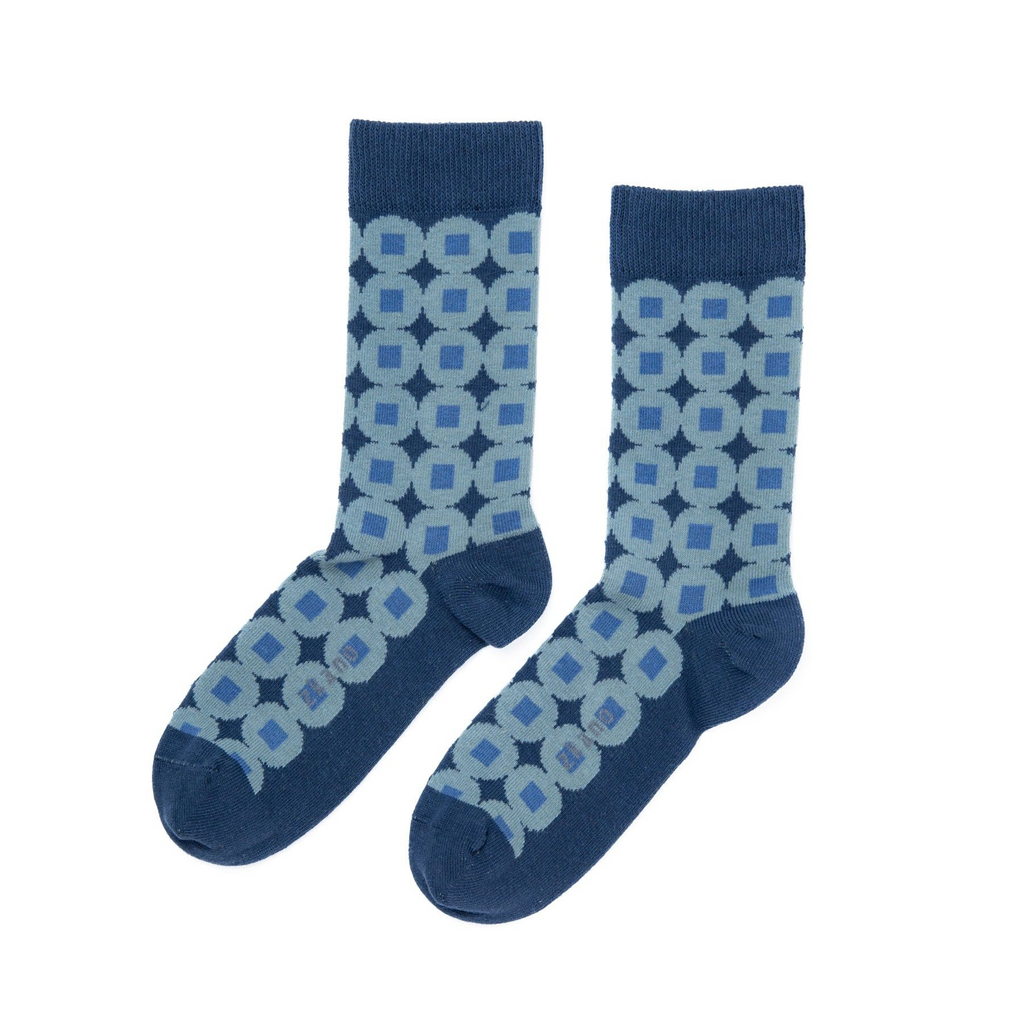 organic cotton crew socks - men's