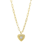 thalia heart necklace