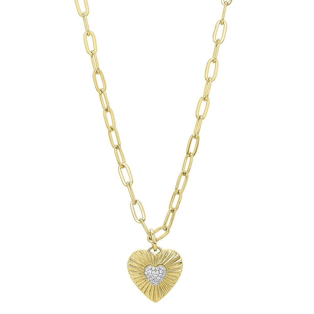 thalia heart necklace