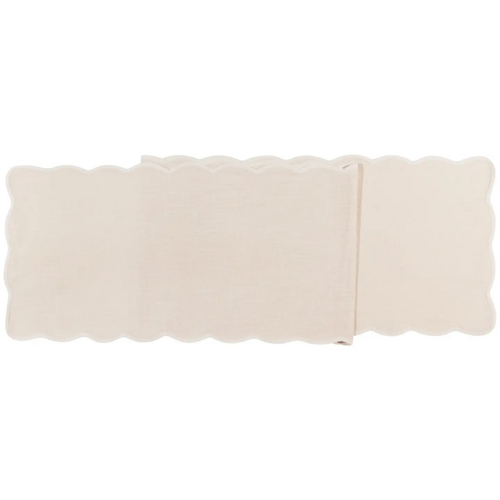 natural florence table runner