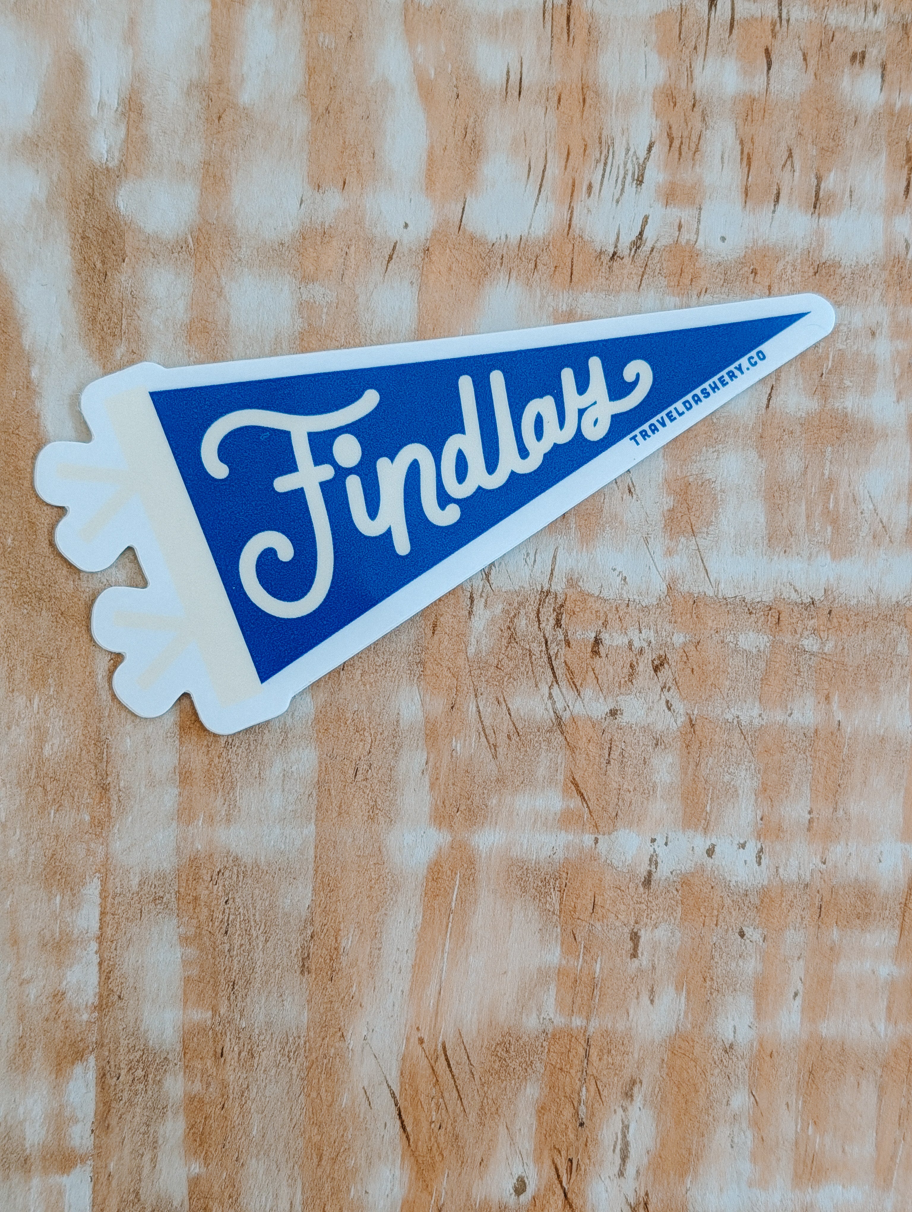 findlay pennant sticker