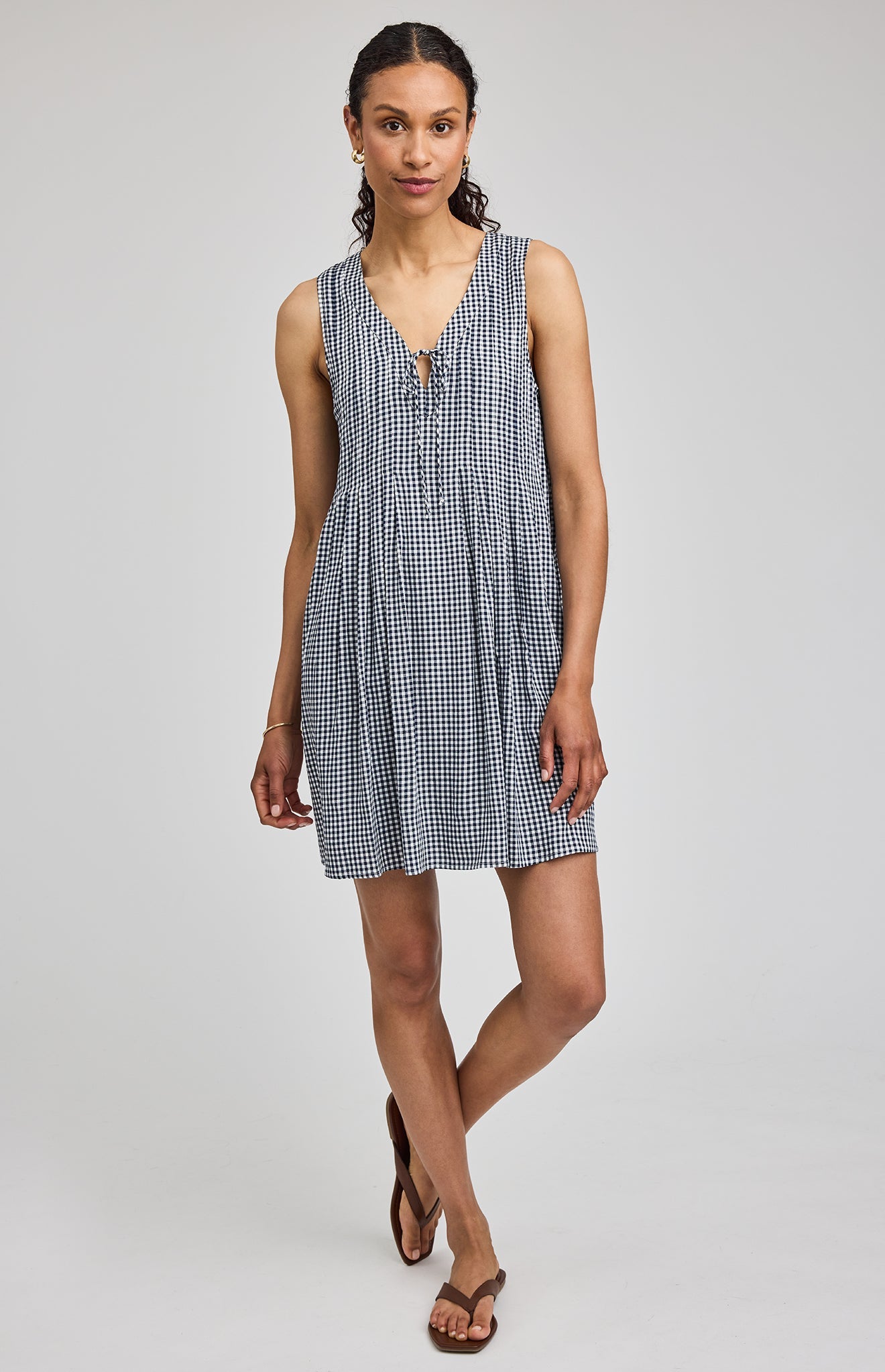 zoey gingham dress