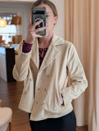 the wendy - ivory corduroy blazer