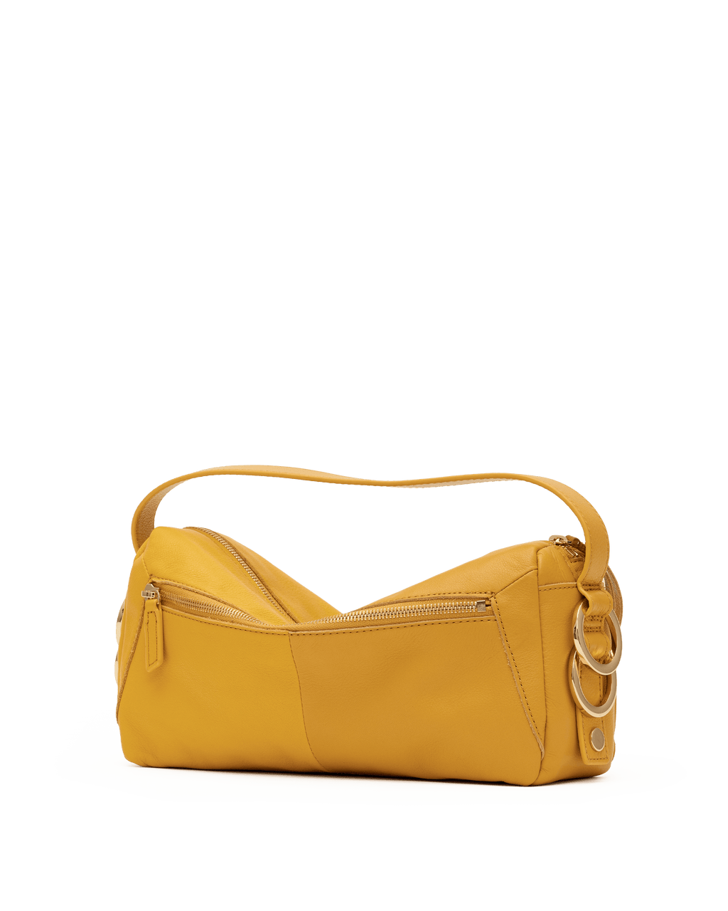 doxie medium in double yellow & gold