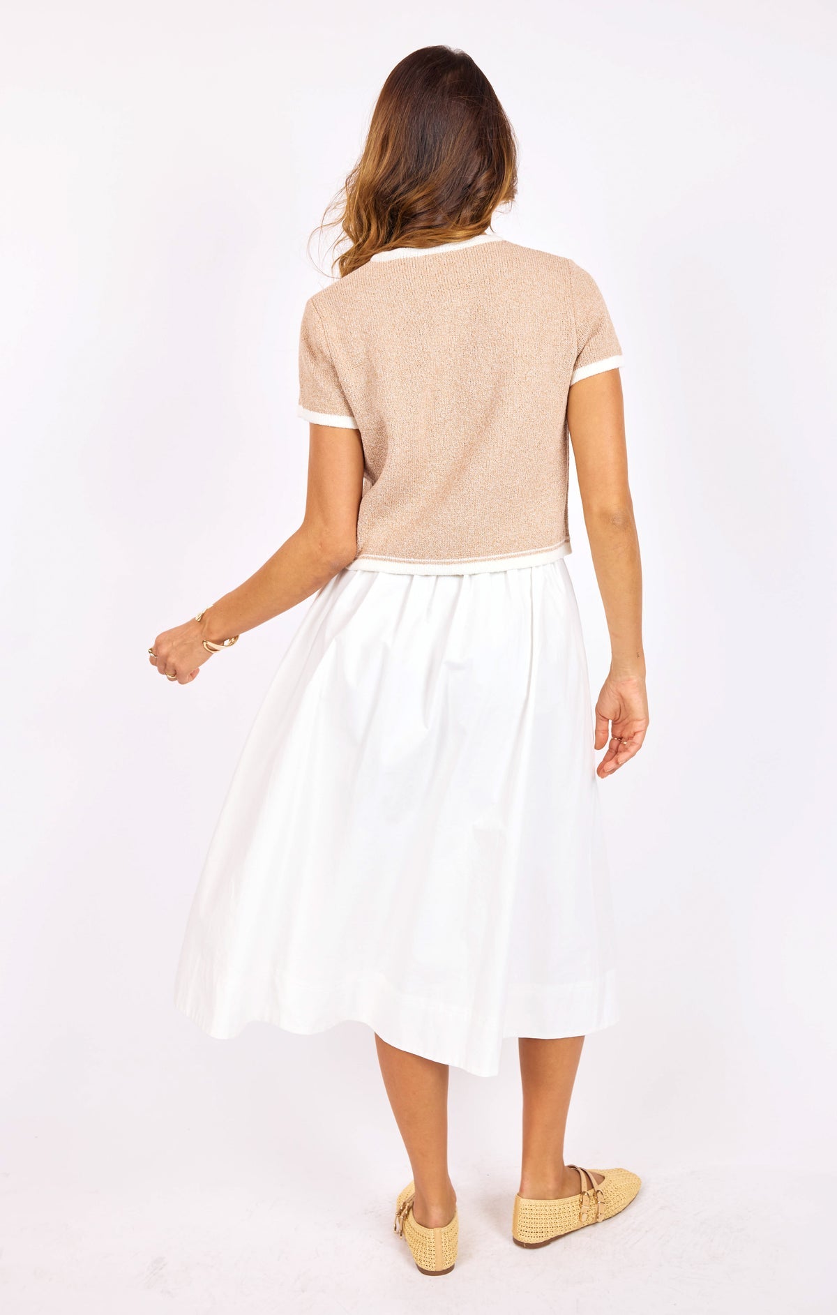 lily pond midi skirt