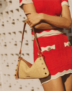 kyle in cocoa raffia