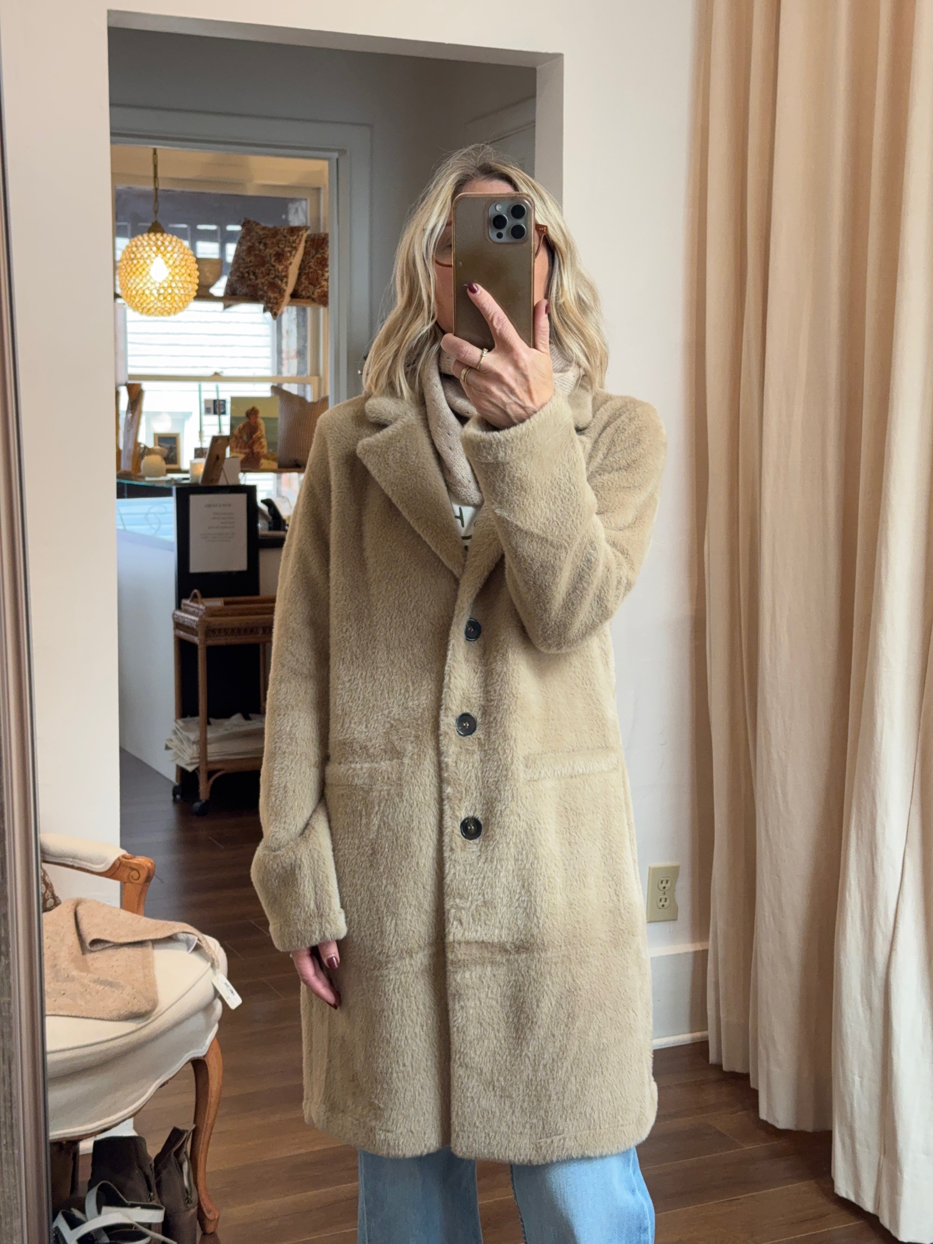 hometown jacket in mocha frappe