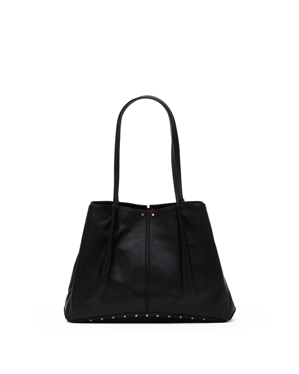 meryl carryall in black & brushed gold