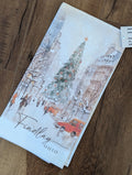 FINDLAY christmas city tea towel