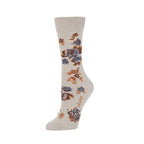 organic cotton crew socks - women's