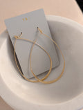 tear drop hoop - large