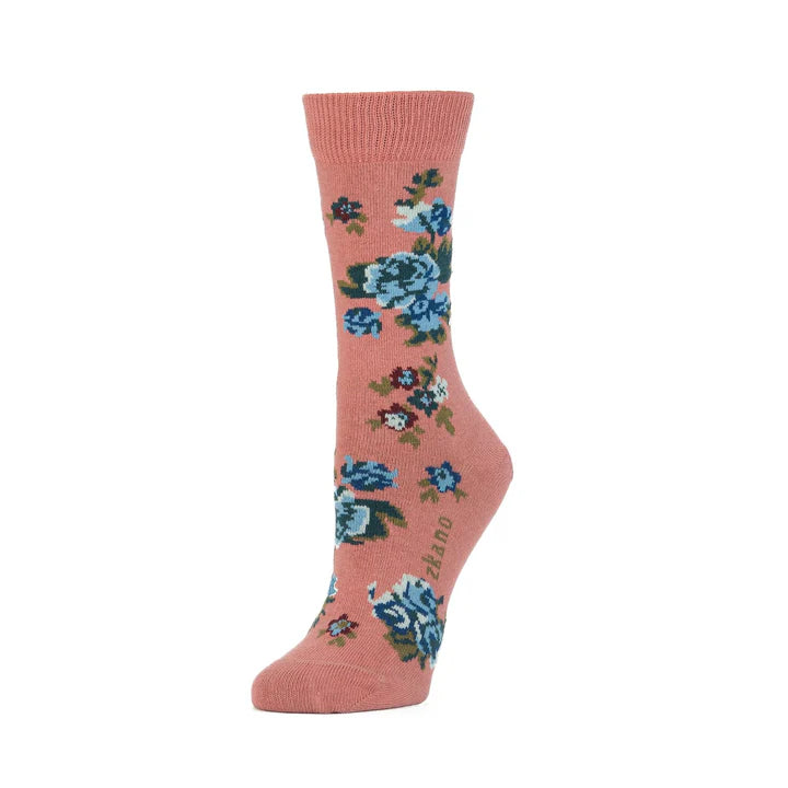 organic cotton crew socks - women's