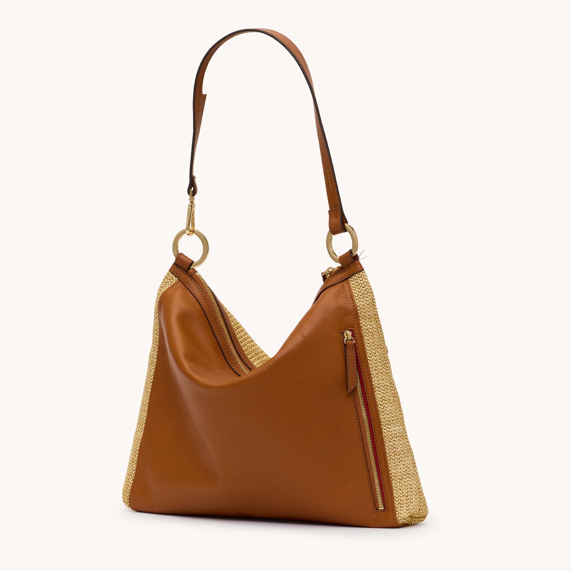 kyle large in cocoa raffia