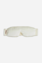 silk sleep mask in champagne