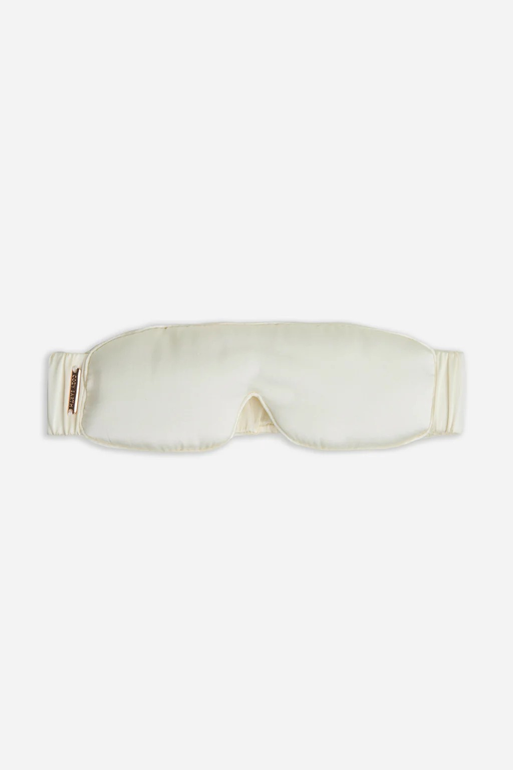 silk sleep mask in champagne