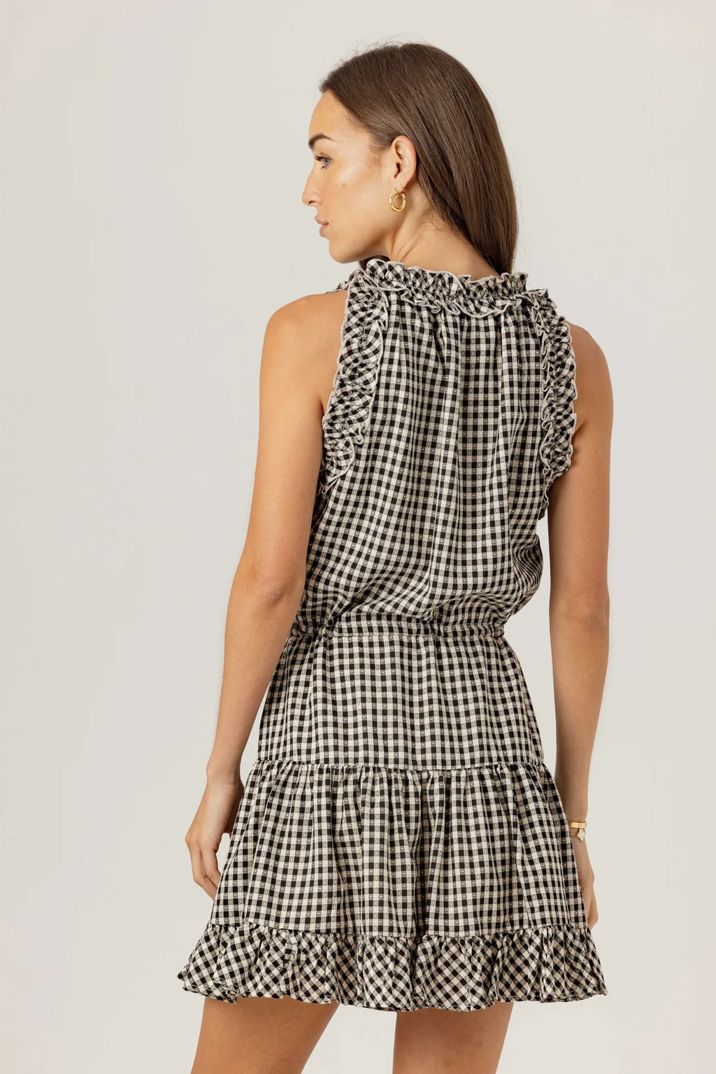 gingham bliss dress