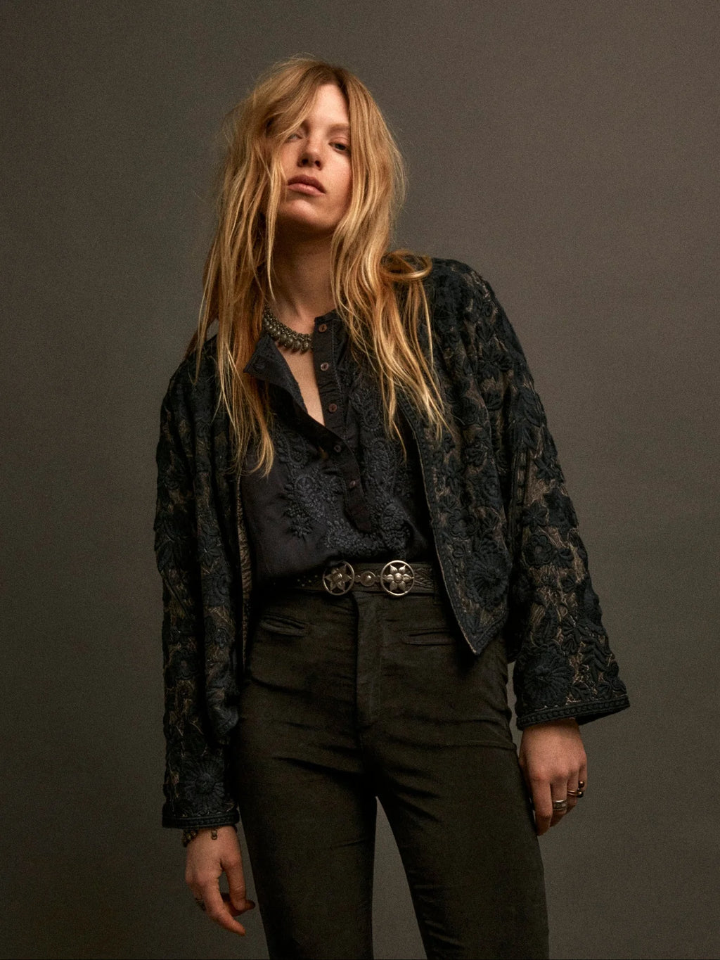 balani jacket - dark blue