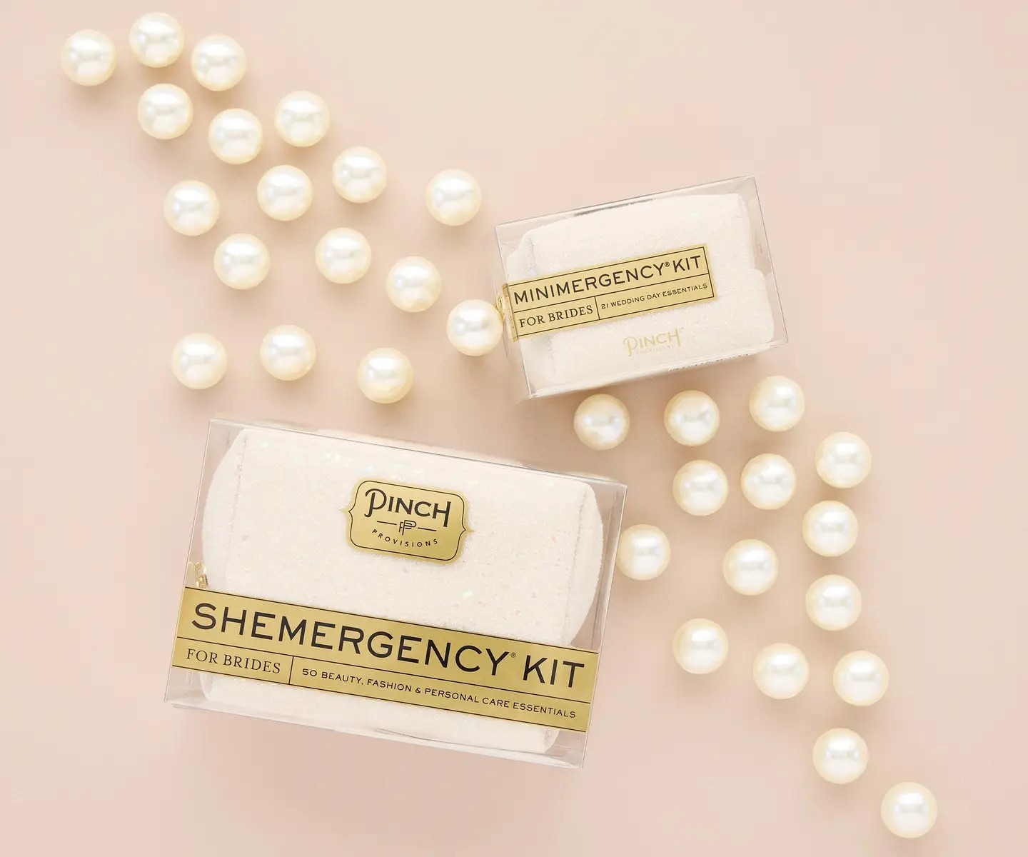 pearl minimergency kits for brides