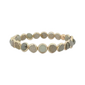 labradorite gemstone beaded bracelet 8mm