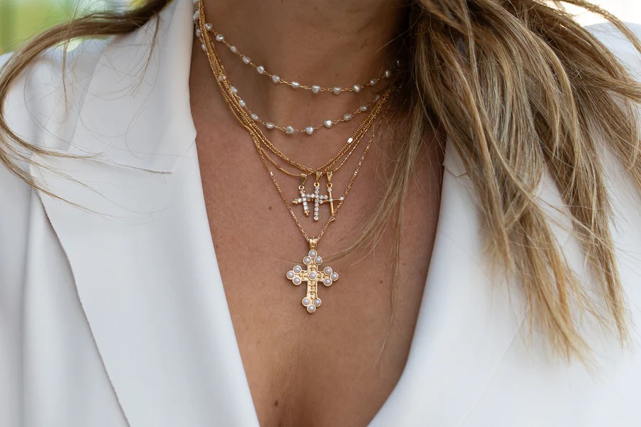 bali cross necklace