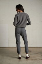 ziggy crew in charcoal