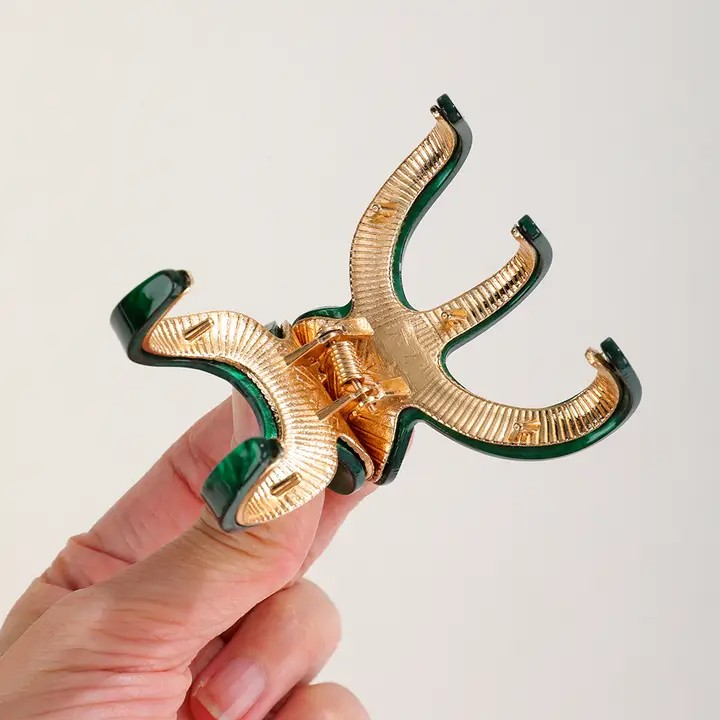 jade - small octopus clip