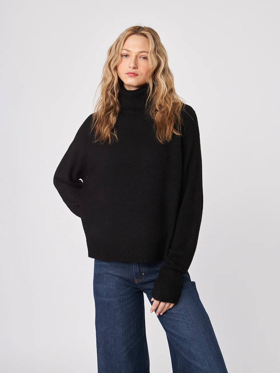 emmett sweater in caviar