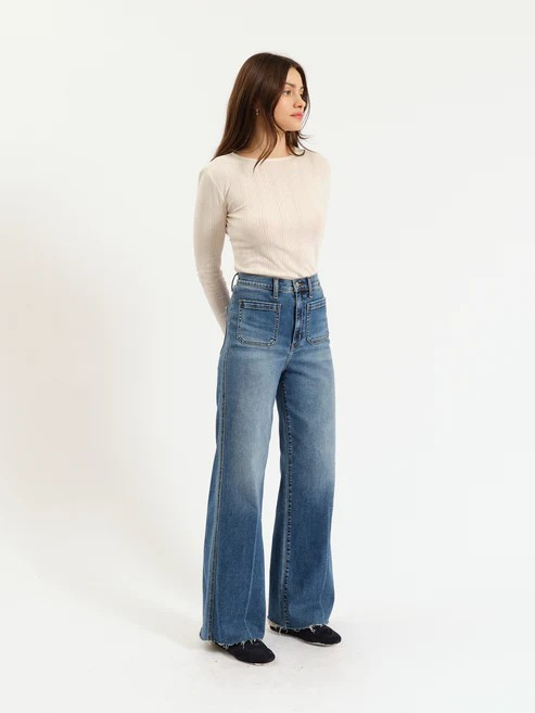 far out high rise in vintage city