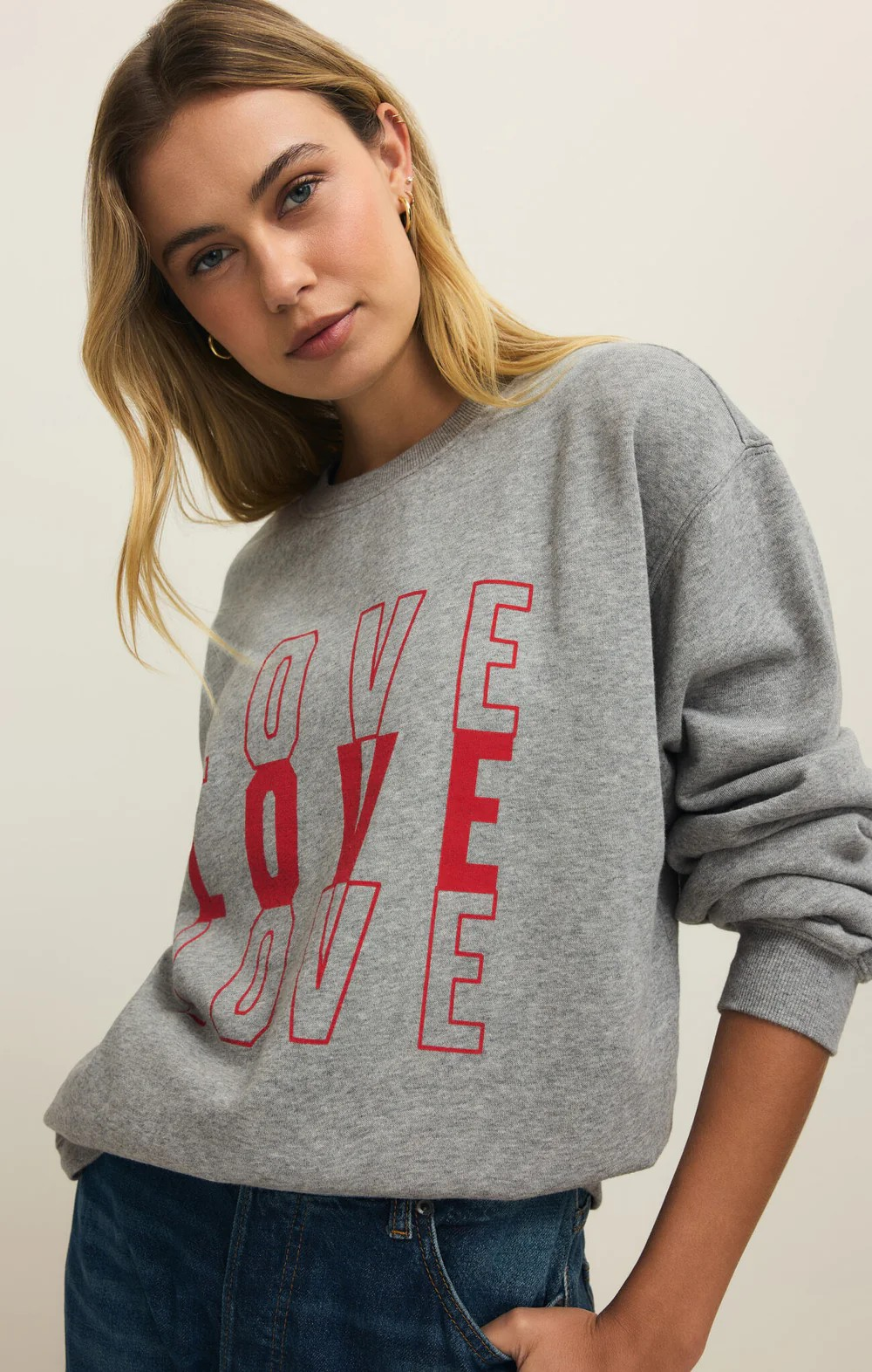 amor boyfriend sweatshirt