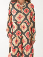 the teo dress in casiopea volcano